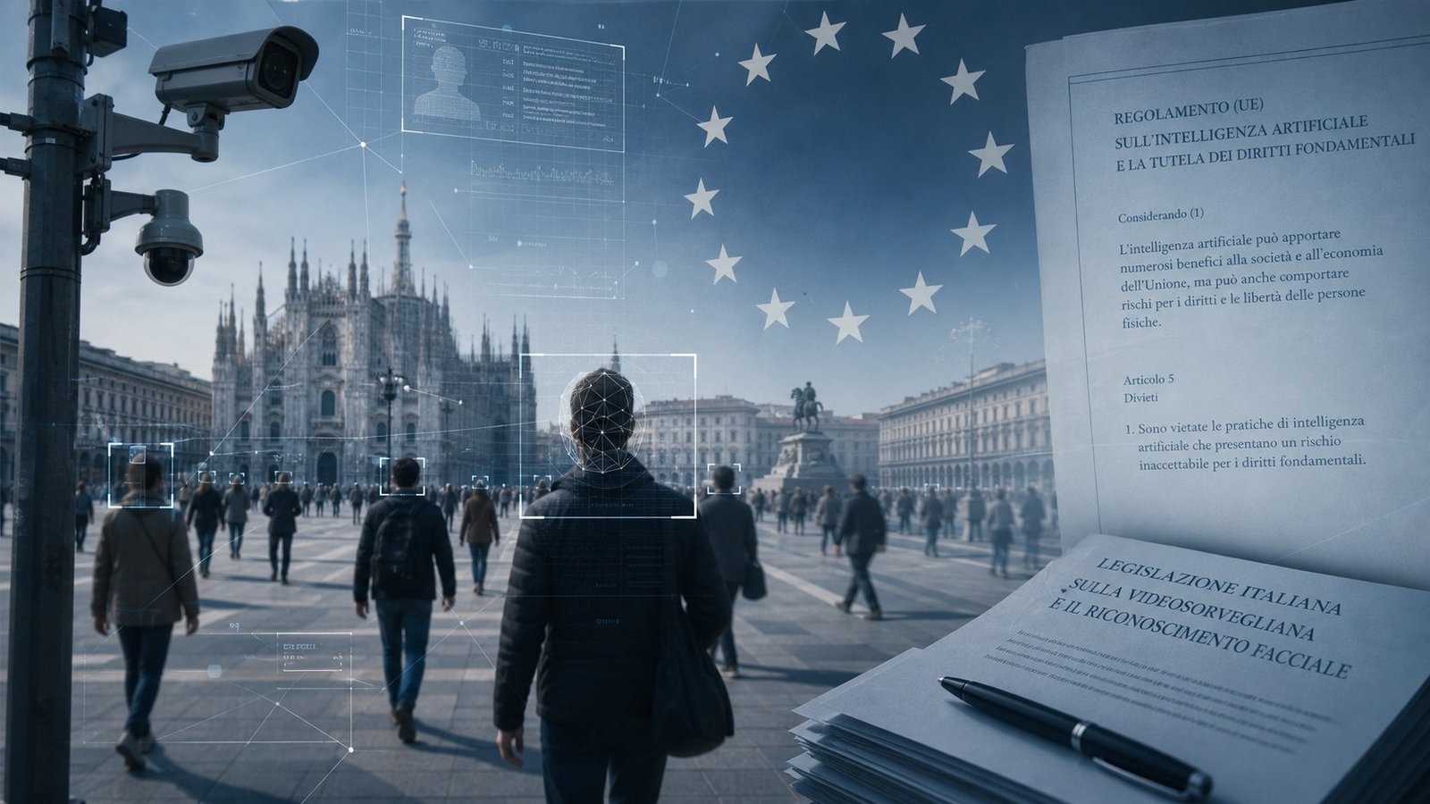 Riconoscimento facciale e AI Act, cresce il confronto sul decreto italiano per la polizia