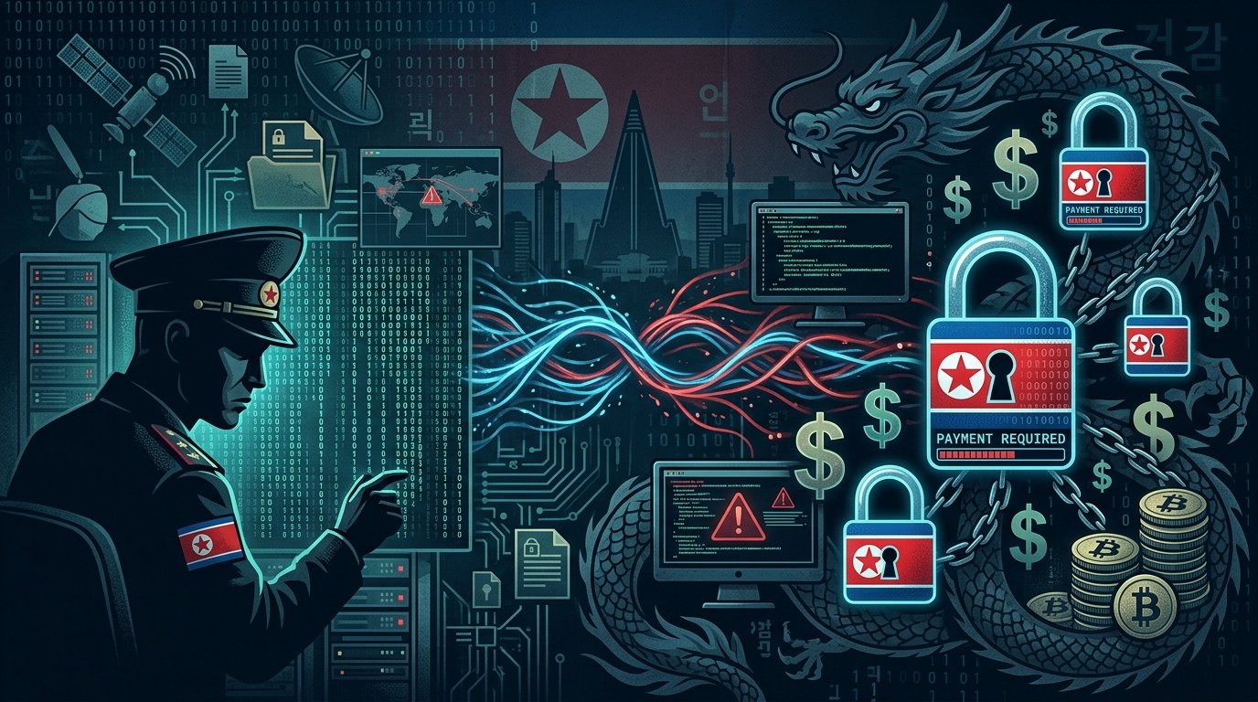 Operation Double Barrel: spionaggio nordcoreano e ransomware Gunra condividono infrastrutture