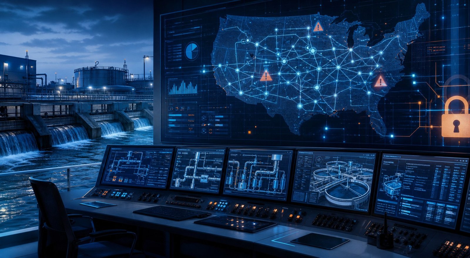 Usa, allarme cyber sugli impianti idrici: CISA spinge per isolare i sistemi OT da Internet