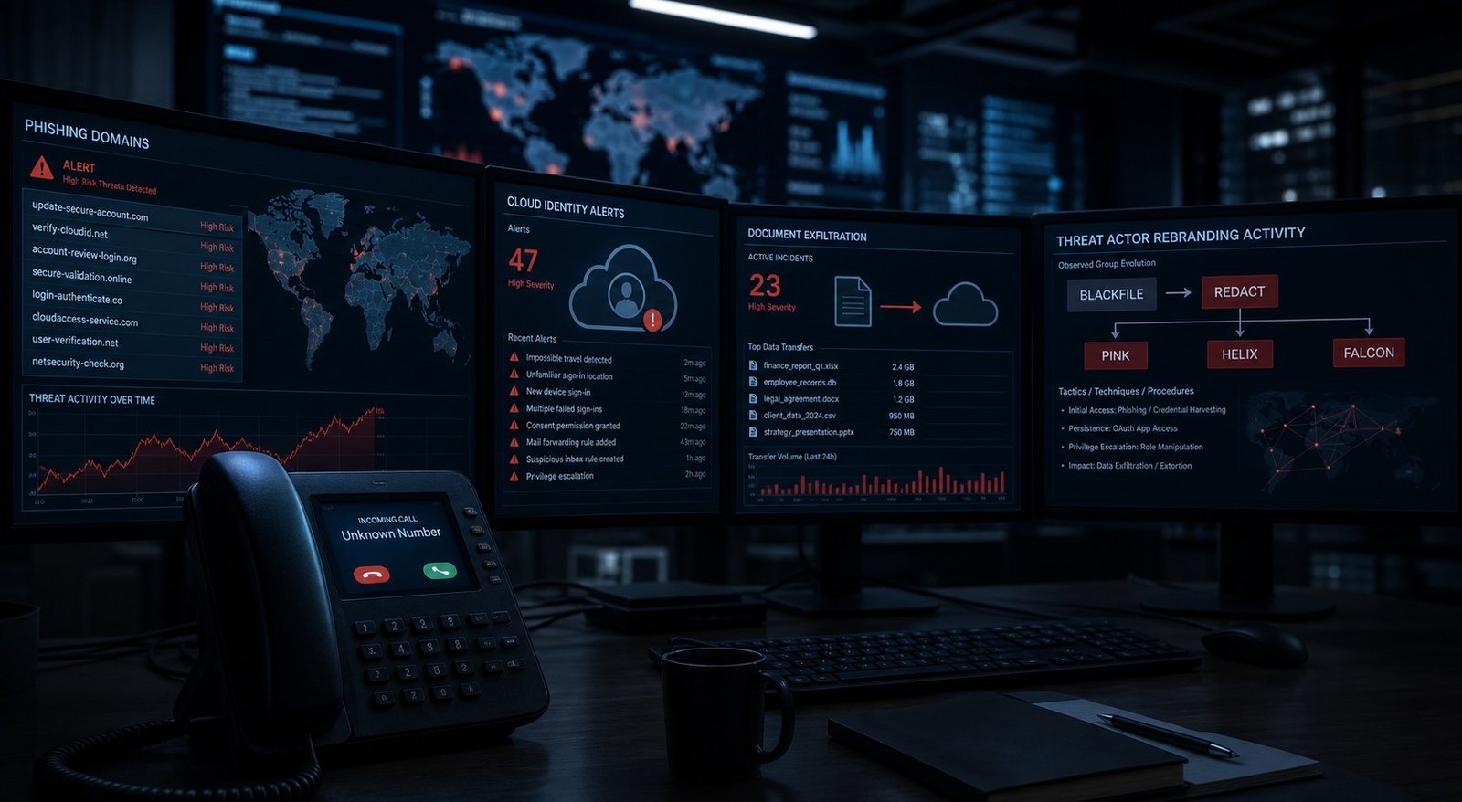 UNC6671, il playbook BlackFile continua sotto nuovi nomi