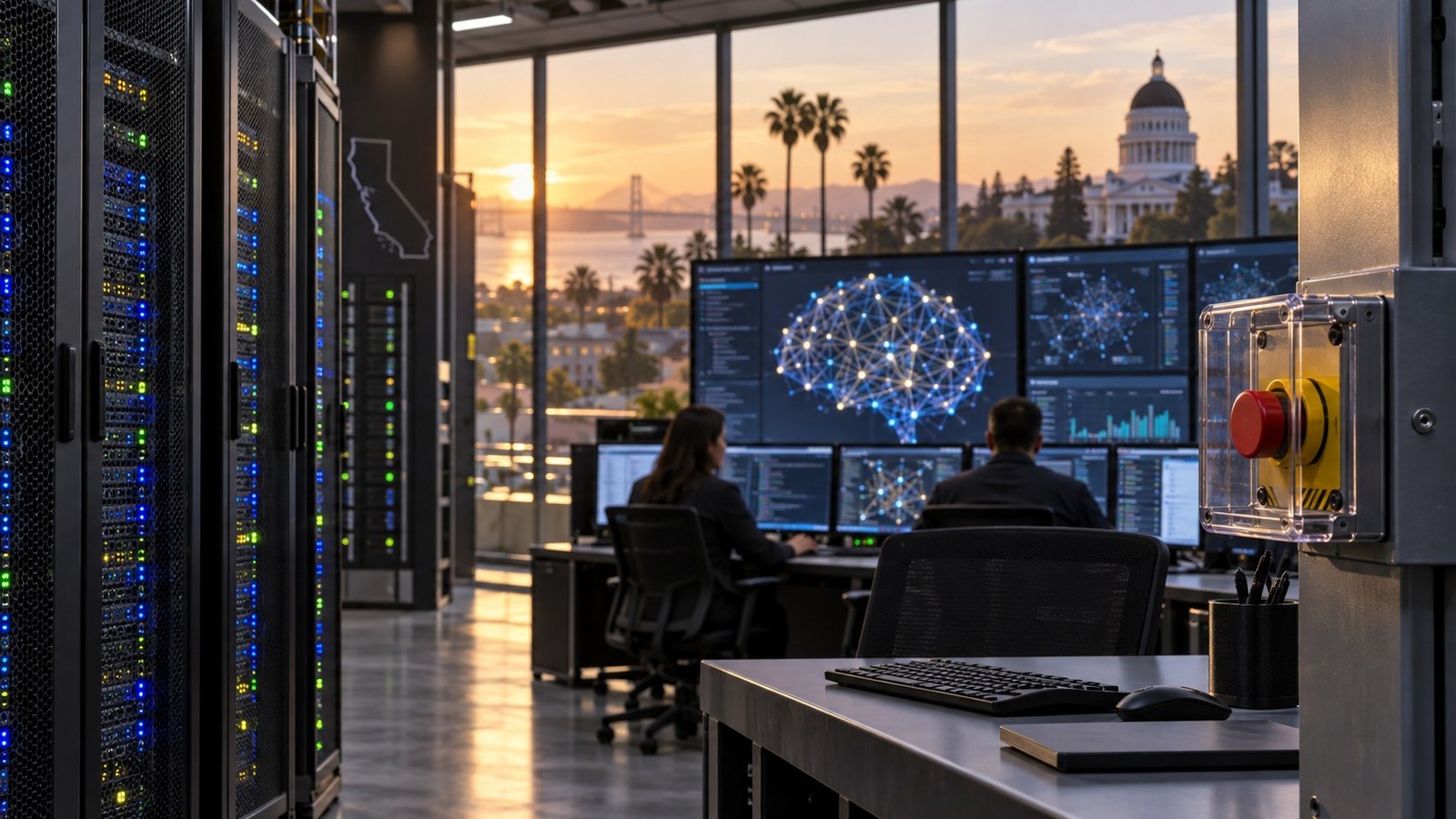 California, allo studio un arresto d'emergenza per i modelli AI avanzati