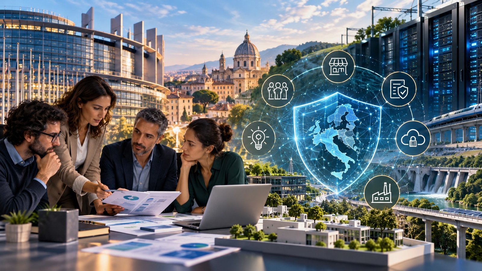 Cybersecurity, nuovi fondi tra Italia e UE per PMI, resilienza e innovazione