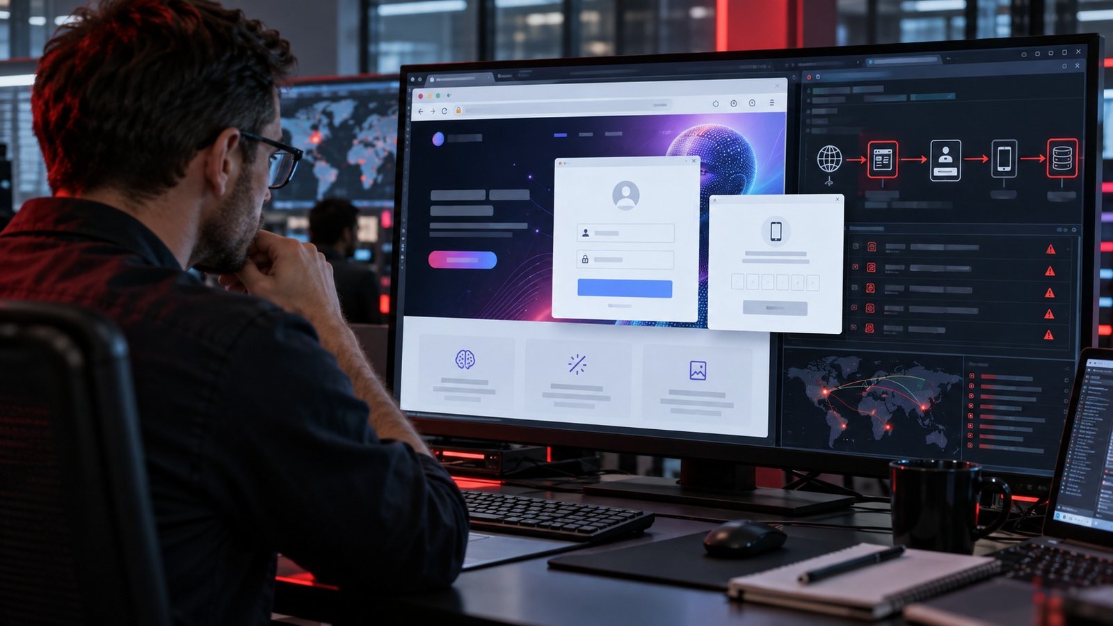 Falsi servizi AI trasformano il phishing in un login controllato in tempo reale