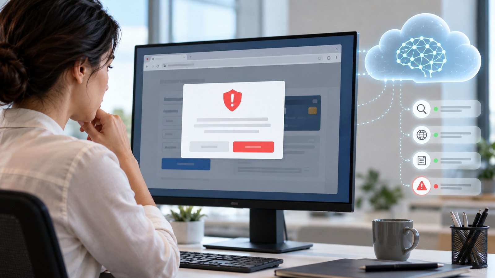 Chrome porta Gemini nel cloud per riconoscere piu truffe online