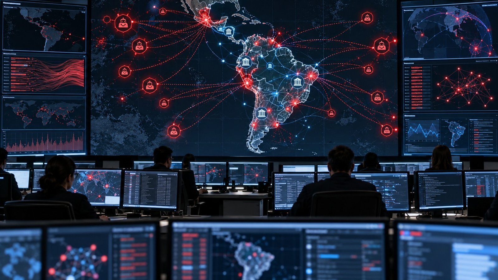 CyberCartel, agenti AI usati contro oltre 400 obiettivi finanziari in America Latina
